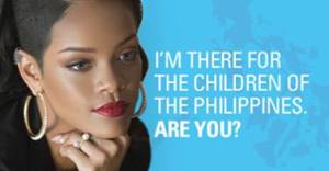 Rihanna Campaign for UNICEF